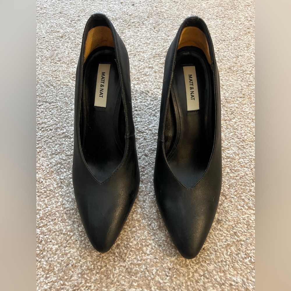 Matt & Nat Barbie Cut Black Heels